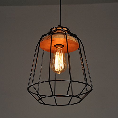 WINSOON Industrial Vintage Ceiling Light 1 Light Style Metal with Glass Shade Art Painted Finish Big Bell Shape WINSOON Industrial Vintage Ceiling Light 1 Light Style Metal with Glass Shade Art Painted Finish Big Bell Shape
